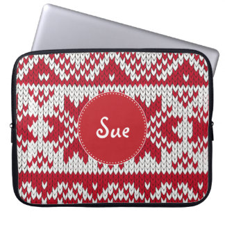 Capa Para Notebook Natal Knit