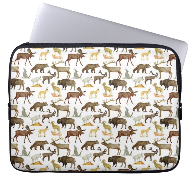 Capa Para Notebook National Parks Wildlife Caso De Laptop De 13" (Frente)