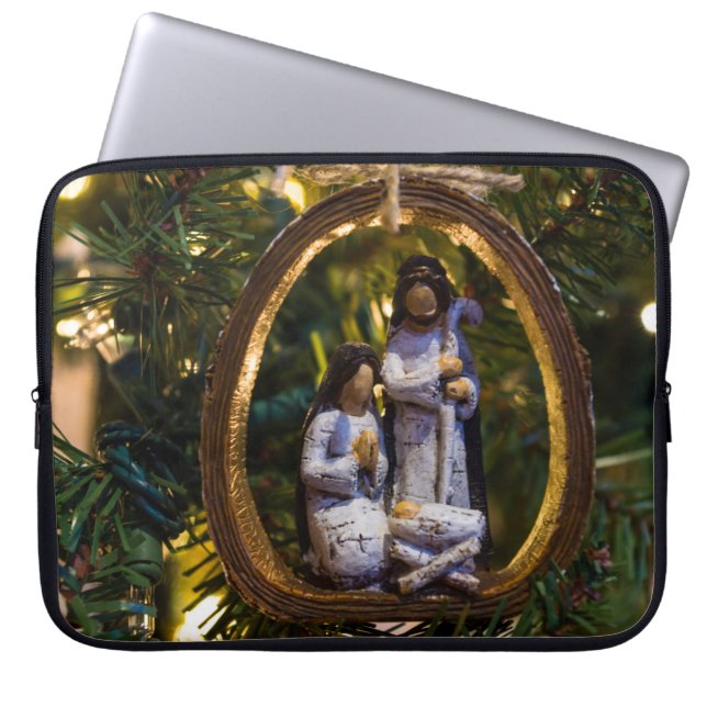 Capa Para Notebook Natividade Ornament (Frente)