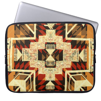 Capa Para Notebook Nativo Americano, Abstrato Vintage desenhado à Mão