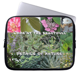 Capa Para Notebook nature texte fleur feuille vert jardin printemps