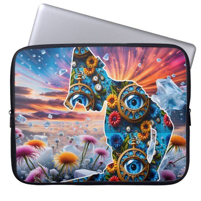 Capa Para Notebook Natureza com Tempo (Frente)