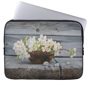 Capa Para Notebook Natureza-Morta com Flor de Maçã – Impressão de Art