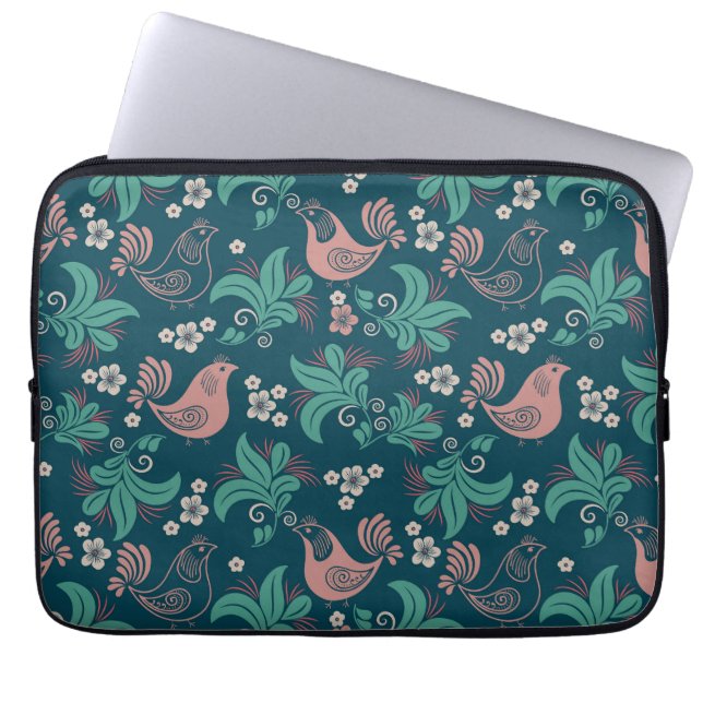 Capa Para Notebook natureza verde e marrom (Frente)