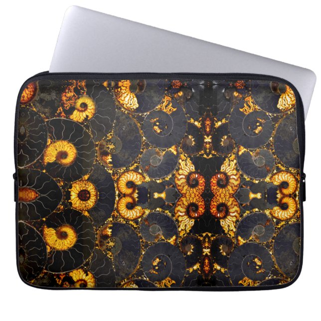 Capa Para Notebook Nautilus ouro (Frente)