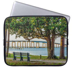 Capa Para Notebook Navarre Park Bench e Bridge