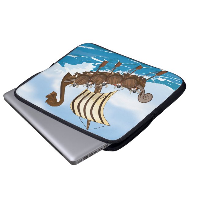 Capa Para Notebook Navio Viking (Frente Inferior)