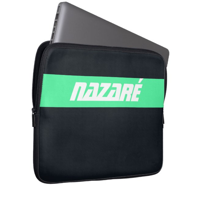 Capa Para Notebook Nazaré – Portugal Surfin Surf (Frente Esquerda)