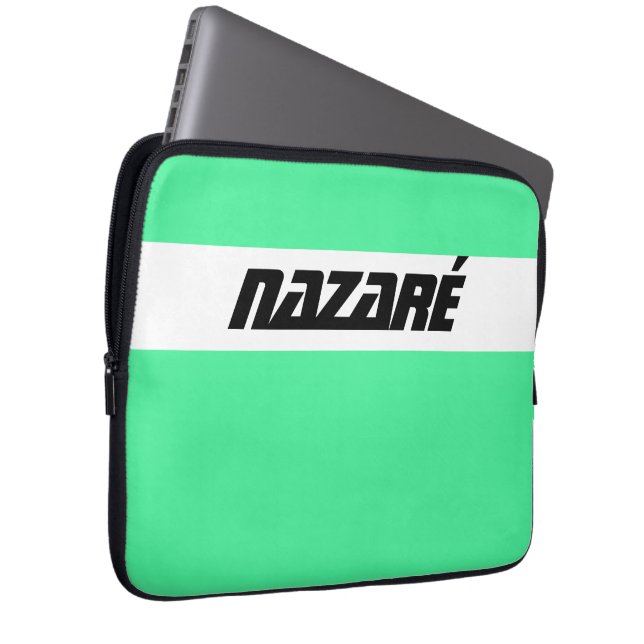 Capa Para Notebook Nazaré – Portugal Surfin Surf (Frente Esquerda)