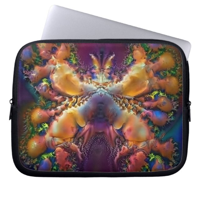 Capa Para Notebook Nebulosa borboleta (Frente)