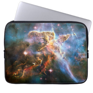 Capa Para Notebook Nebulosa da galáxia espacial. Estrelas do Universo