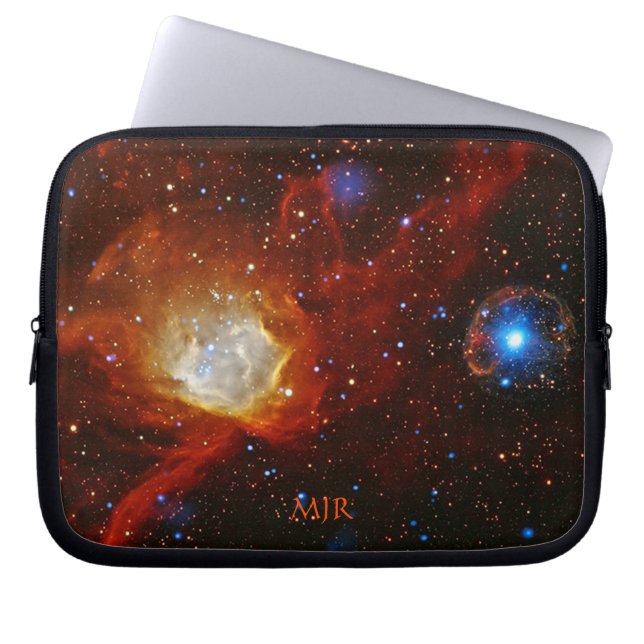 Capa Para Notebook Nebulosa do Monograma N90 e Pulsar SXP1062 (Frente)