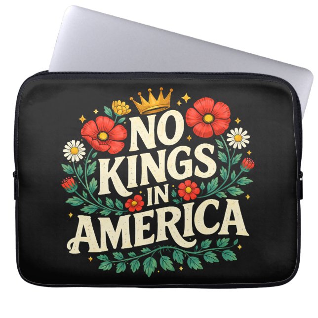 Capa Para Notebook Nenhum Rei América (Frente)