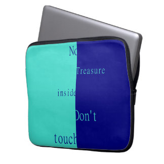 Capa Para Notebook Nenhum Tesouro Dentro – Não Toque