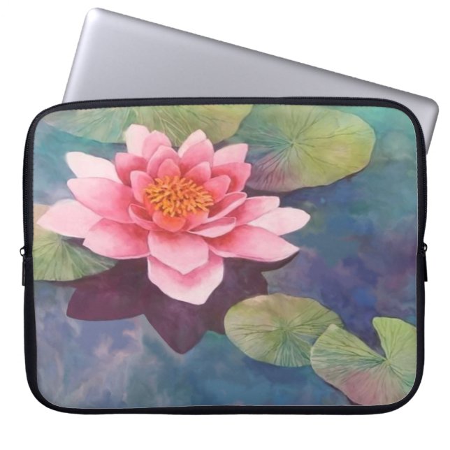 Capa Para Notebook Nenúfar (Frente)