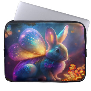 Capa Para Notebook Neon Bunny