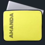Capa Para Notebook neon Fluorescent yellow lemon bright color<br><div class="desc">neon Fluorescent yellow lemon bright colorful summer pure clear color</div>