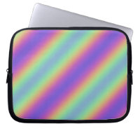 Neon Glow Rainbow Stribow Eletrônicos Bag