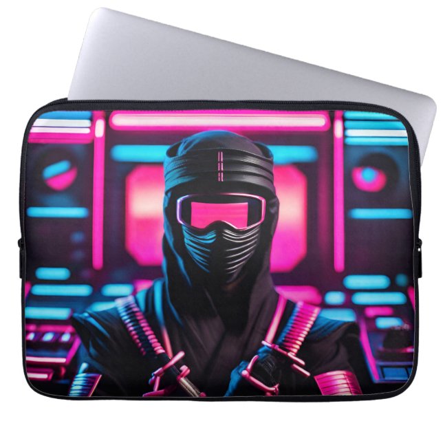 Capa Para Notebook neon ninja (Frente)