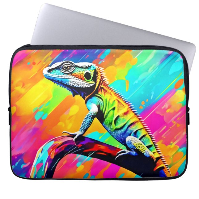 Capa Para Notebook Neonscale Lizard (Frente)