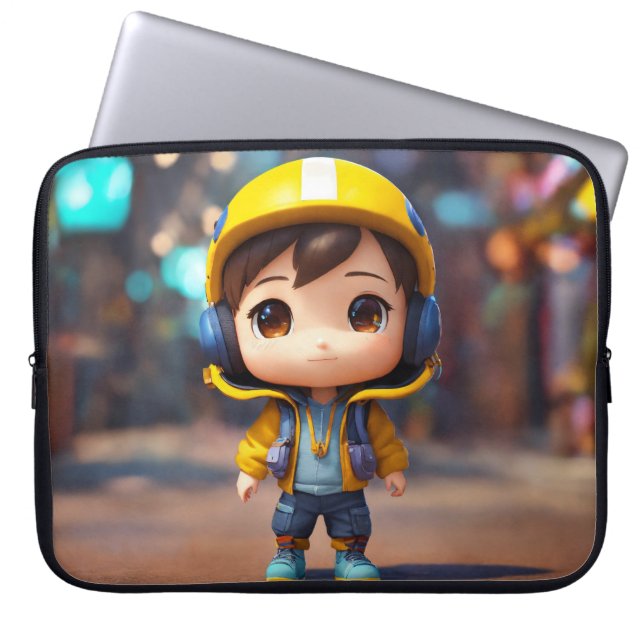 Capa Para Notebook Neoprene Bag para o Laptop (Frente)