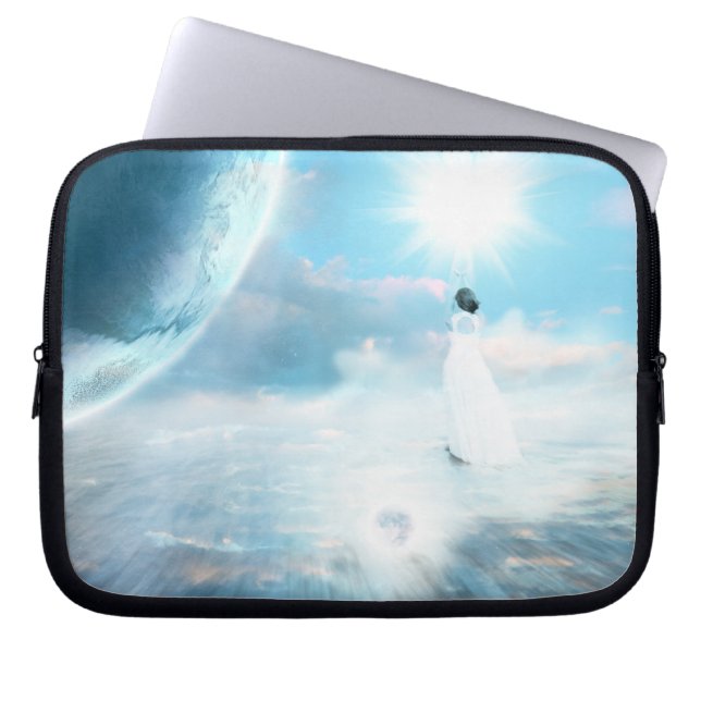Capa Para Notebook Neoprene Bolsa de laptop 10 polegadas (Frente)