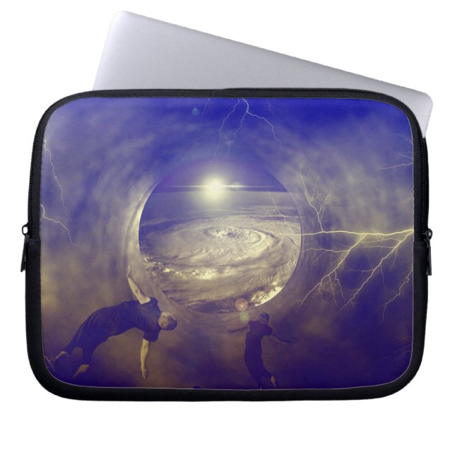 Capa Para Notebook Neoprene Bolsa de laptop 10 polegadas (Frente)