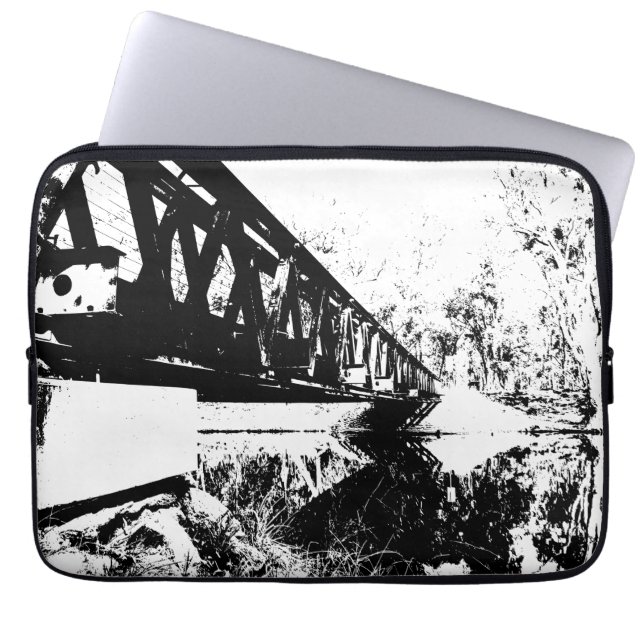 Capa Para Notebook Neoprene Bolsa de laptop 13" (Frente)