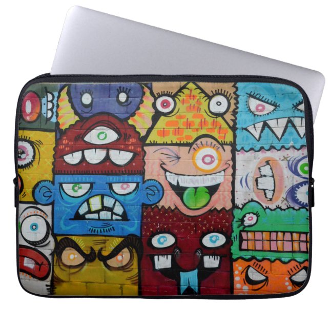 Capa Para Notebook Neoprene Bolsa de laptop 13 polegadas (Frente)