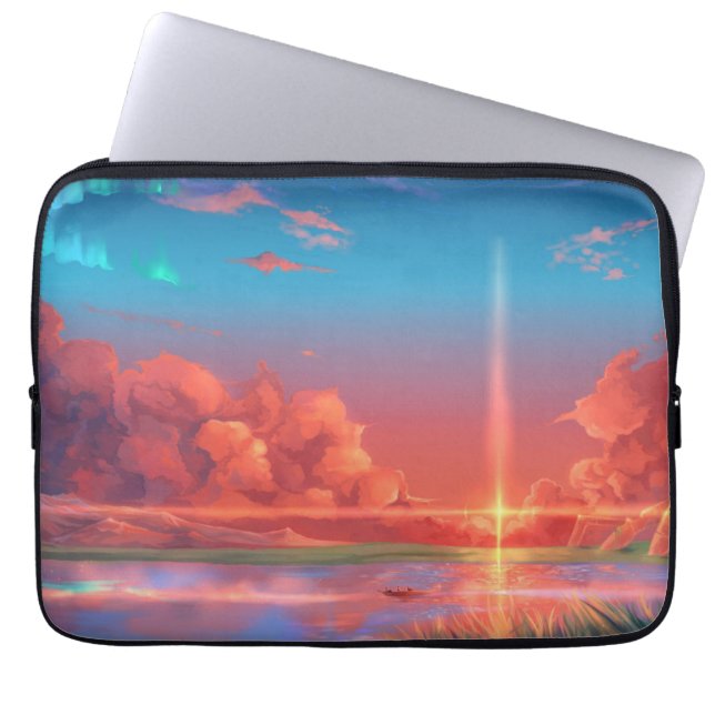 Capa Para Notebook Neoprene Bolsa de laptop 13 polegadas (Frente)