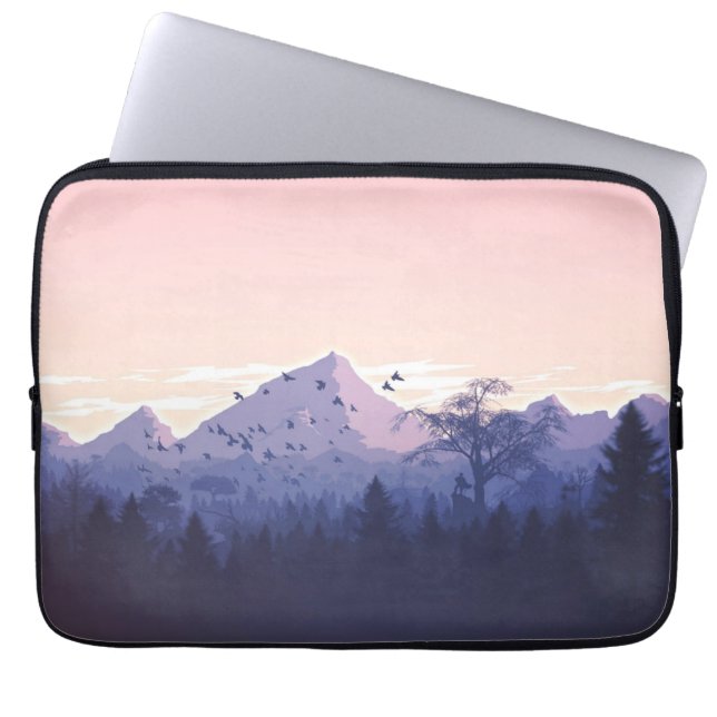 Capa Para Notebook Neoprene Bolsa de laptop 13 polegadas (Frente)