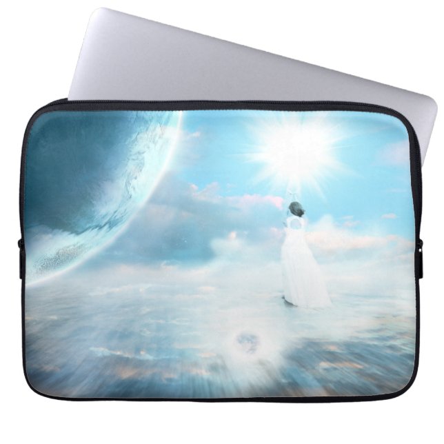 Capa Para Notebook Neoprene Bolsa de laptop 13 polegadas (Frente)