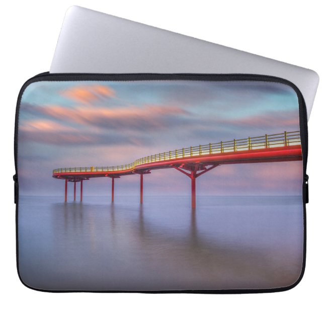 Capa Para Notebook Neoprene Bolsa de laptop 13 polegadas (Frente)