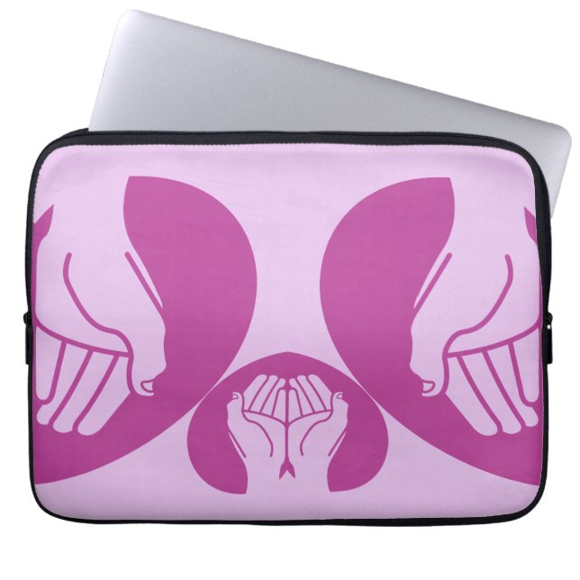 Capa Para Notebook Neoprene Bolsa de laptop 13 polegadas (Frente)