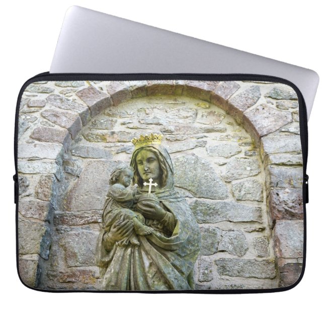 Capa Para Notebook Neoprene Bolsa de laptop 13 polegadas (Frente)