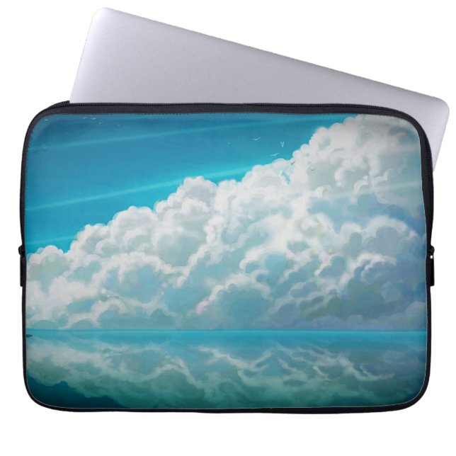 Capa Para Notebook Neoprene Bolsa de laptop 13 polegadas (Frente)