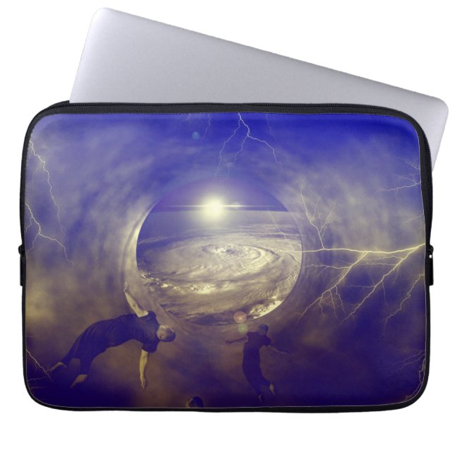 Capa Para Notebook Neoprene Bolsa de laptop 13 polegadas (Frente)