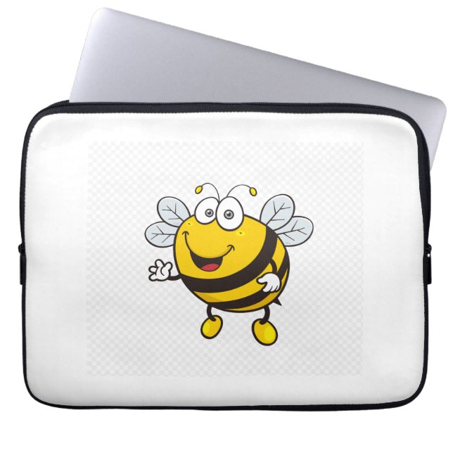 Capa Para Notebook Neoprene Bolsa de laptop 13 polegadas (Frente)