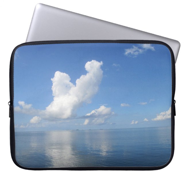 Capa Para Notebook Neoprene Bolsa de laptop 15 polegadas (Frente)