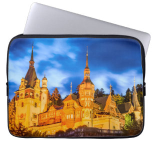 Capa Para Notebook Neoprene Bolsa de laptop do castelo Peles de 13 po