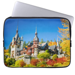 Capa Para Notebook Neoprene Bolsa de laptop do castelo Peles de 13 po