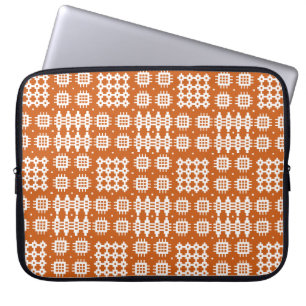 Capa Para Notebook Neoprene Bolsa de laptop Welsh Tapeçaria, Vermelho
