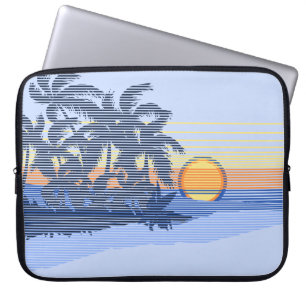 Capa Para Notebook Neoprene Neoprene Neoprene Big Sunset Havaiano