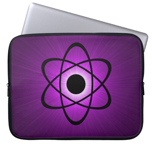 Capa Para Notebook Nerdy Atomic Eletrônicos Capa, Roxo (Frente)