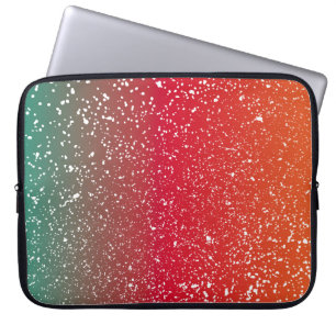 Capa Para Notebook Neves sobre fundo colorido vintageabstrato,