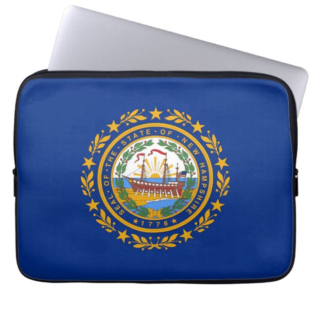 Capa Para Notebook New Hampshire Flag (Frente)