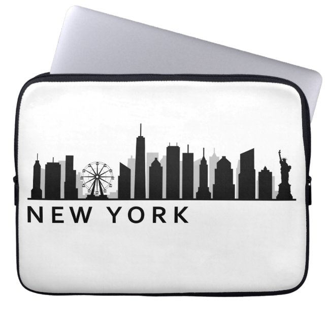 Capa Para Notebook New York Skyline (Frente)