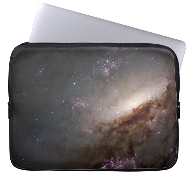 Capa Para Notebook Ngc 4258 Em Formação Estelar Intensa. (Frente)