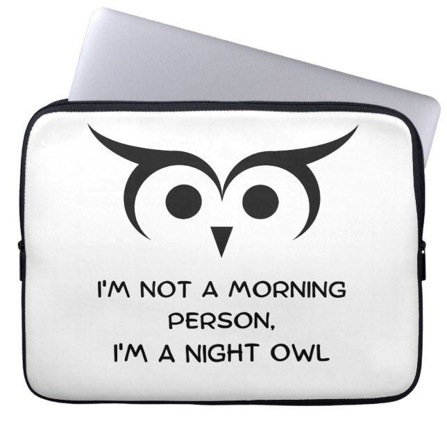 Capa Para Notebook Night Owl (Frente)