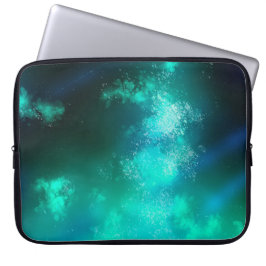 Capa Para Notebook Night Sky Emerald Laptop Bag